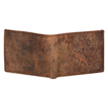 Load image into Gallery viewer, Sassora Genuine Leather Animal Pattern Large RFID Wallet For Men