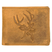 Load image into Gallery viewer, SASSORA Genuine Leather RFID Protected Bi-Fold Wallet with Coin Pocket & ID Slot