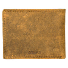 Load image into Gallery viewer, SASSORA Genuine Leather RFID Protected Bi-Fold Wallet with Coin Pocket & ID Slot
