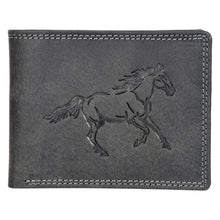 Load image into Gallery viewer, Sassora Genuine Leather Embossed Animal Pattern Large RFID Wallet