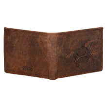 Load image into Gallery viewer, Sassora Genuine Leather Embossed Animal Pattern Large RFID Wallet