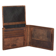 Load image into Gallery viewer, Sassora Genuine Leather Embossed Animal Pattern Large RFID Wallet