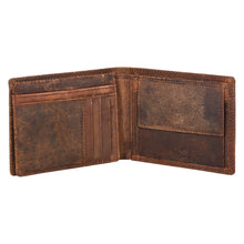 Load image into Gallery viewer, Sassora Genuine Leather Embossed Animal Pattern Large RFID Wallet