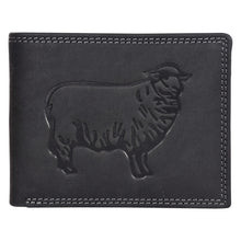 Load image into Gallery viewer, Sassora Genuine Leather Animal Pattern Large RFID Wallet For Boys & Men