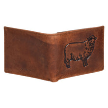 Load image into Gallery viewer, Sassora Genuine Leather Animal Pattern Large RFID Wallet For Boys & Men