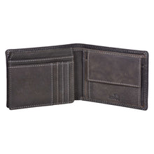 Load image into Gallery viewer, Sassora Premium Leather Mountain Pattern Large RFID Wallet For Boys