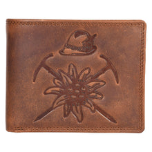 Load image into Gallery viewer, Sassora Premium Leather Embossed pattern large RFID Wallet For Men