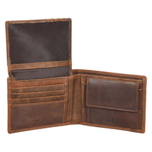 Load image into Gallery viewer, Sassora Premium Leather Embossed pattern large RFID Wallet For Men