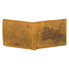 Load image into Gallery viewer, SASSORA Genuine Leather RFID Protected Bi-Fold Wallet with Coin Pocket & ID Slot