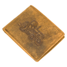 Load image into Gallery viewer, SASSORA Genuine Leather RFID Protected Bi-Fold Wallet with Coin Pocket & ID Slot