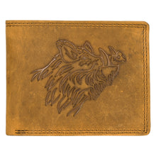 Load image into Gallery viewer, SASSORA Genuine Leather RFID Protected Bi-Fold Wallet with Coin Pocket & ID Slot