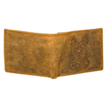 Load image into Gallery viewer, SASSORA Genuine Leather RFID Protected Bi-Fold Wallet with Coin Pocket & ID Slot