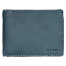 Load image into Gallery viewer, Sassora Premium Leather Classic Bifold Men's RFID Wallet