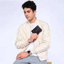 Load image into Gallery viewer, Sassora Pure Genuine Leather Large RFID Black Tan Men's Wallet