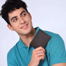 Load image into Gallery viewer, Sassora Pure Genuine Leather Large Men's RFID Wallet