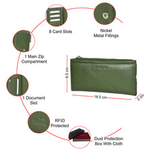 Load image into Gallery viewer, Sassora Premium Leather Women Casual RFID Purse Wallet