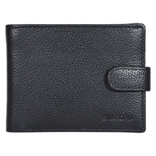 Load image into Gallery viewer, Sassora Premium Leather RFID Bifold Loop Closure Men's Wallet