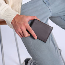 Load image into Gallery viewer, Sassora Premium Leather Bifold RFID Open Closure Men's Wallet