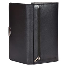 Load image into Gallery viewer, Sassora Premium Leather RFID Women Metal Look Purse Wallet