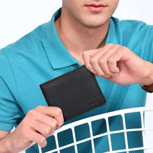 Load image into Gallery viewer, Sassora Premium Leather Medium RFID Bifold Wallet For Men