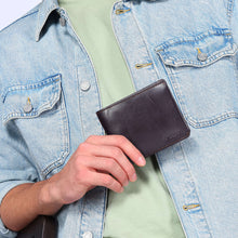 Load image into Gallery viewer, Sassora Premium Leather Men's RFID Bifold Wallet
