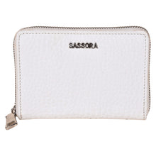 Load image into Gallery viewer, Sassora Premium Leather RFID Zip Closure Women Purse