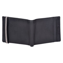 Load image into Gallery viewer, Sassora Genuine Leather RFID Blocking Wallet for Men | Slim Bifold with Secure Elastic Band Closure | Minimalist Card Holder Wallet
