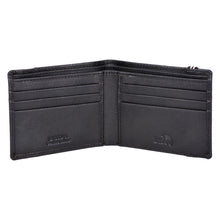 Load image into Gallery viewer, Sassora Genuine Leather RFID Blocking Wallet for Men | Slim Bifold with Secure Elastic Band Closure | Minimalist Card Holder Wallet