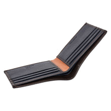 Load image into Gallery viewer, Sassora Premium Genuine Leather Wallet – Medium Bifold | RFID Protected | Unisex