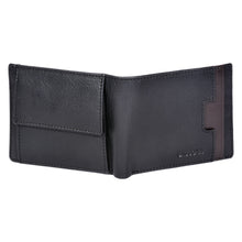 Load image into Gallery viewer, Sassora Genuine Leather RFID Blocking Wallet for Men | Black/Brown Bifold Wallet with Coin Pocket