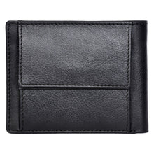 Load image into Gallery viewer, Sassora Genuine Leather RFID Blocking Wallet for Men | Black/Brown Bifold Wallet with Coin Pocket