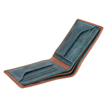 Load image into Gallery viewer, Sassora Premium Leather Medium Bifold Wallet – RFID Protected