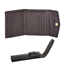 Load image into Gallery viewer, Sassora Genuine Leather Brown Women's Wallet, Pen Case & Keyring Gift Combo Set