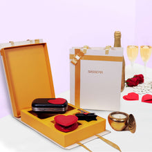 Load image into Gallery viewer, Sassora Premium Leather Valentine Gift Combo Of Clutch and key cases for girls (Pack Of 3)