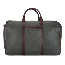 Load image into Gallery viewer, Sassora Nubuck Leather Large Multi Purpose Foldable Weekend Bag
