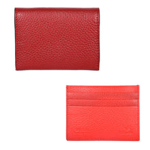 Load image into Gallery viewer, Sassora Genuine Leather Wallet & Card Holder Set with Rakhi & Roli Chawal - Raksha Bandhan Gift Combo for Sister