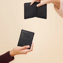 Load image into Gallery viewer, Sassora Genuine Leather Small Unisex RFID Card Holder (8 Slots)