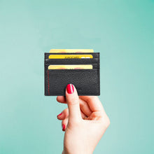 Load image into Gallery viewer, Sassora 100% Premium Leather Unisex Slim RFID Card Holder
