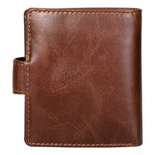 Load image into Gallery viewer, Sassora Genuine Leather RFID Small Unisex Notecase