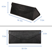 Load image into Gallery viewer, Sassora Genuine Leather Unisex Foldable Spectacle / Sunglass Case