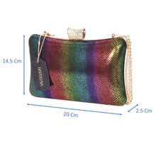 Load image into Gallery viewer, Sassora Genuine Leather Medium Women Party Clutch