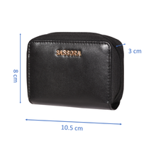 Load image into Gallery viewer, Sassora Genuine Leather RFID Business Card Holder