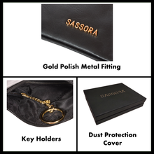 Load image into Gallery viewer, Sassora Genuine Leather Unisex Key Case