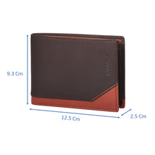 Load image into Gallery viewer, Sassora Soft Genuine Leather Brown Large Wallet For Men