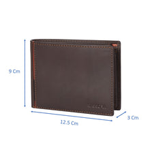 Load image into Gallery viewer, Sassora Genuine Smooth Leather Men's RFID Large Wallet
