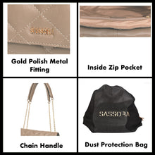 Load image into Gallery viewer, Sassora Genuine Premium Leather Women Medium Shoulder Bag