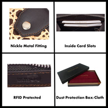 Load image into Gallery viewer, Sassora Leather And Kane Material Ladies Small Purse