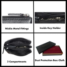 Load image into Gallery viewer, Sassora 100% Pure Leather Unisex Coin Pouch