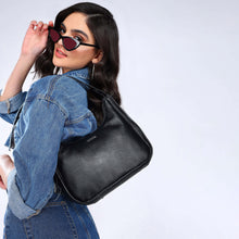 Load image into Gallery viewer, Sassora 100% Genuine Leather Ladies Hobo Bag