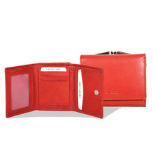 Load image into Gallery viewer, Sassora Genuine Premium Leather Women's Wallet, Keychain and Pencase Valentine's Combo Set (for her)